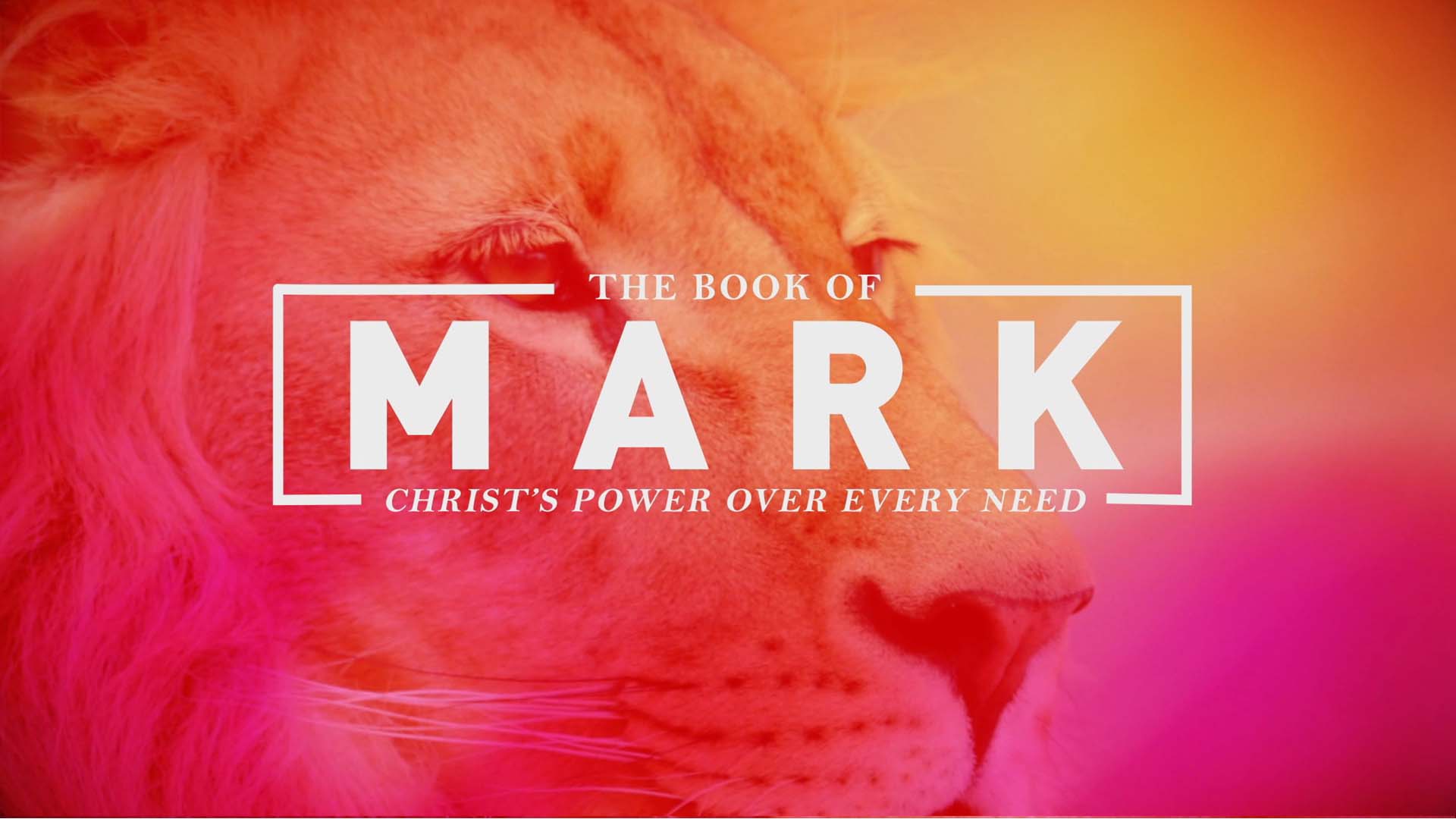 The Book Of Mark Creekside Community Church